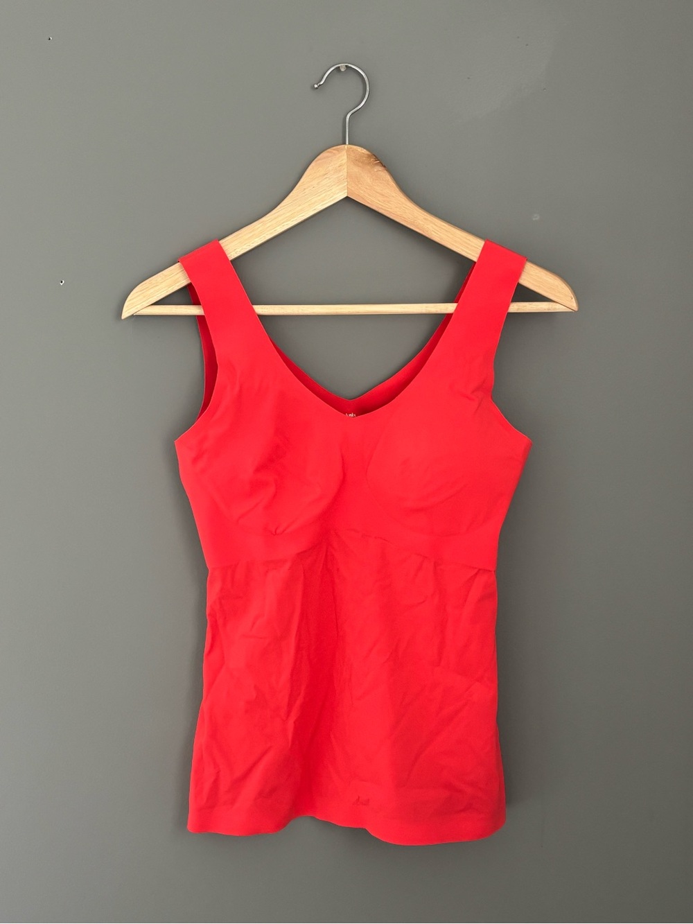 Knix LuxeLift Evolution Tank Top in orange red | size medium